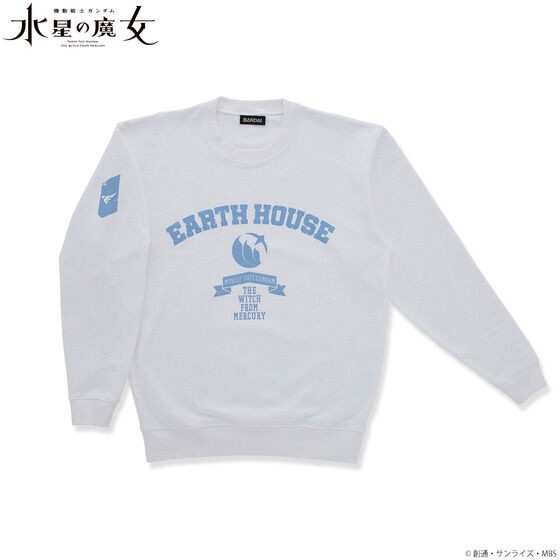 PRE-ORDER : Mobile Suit Gundam The Witch from Mercury Earth Dormitory Motif Sweatshirt