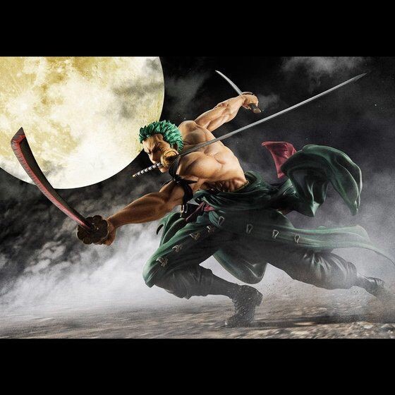 PRE-ORDER : PORTRAIT.OF.PIRATES ONE PIECE SA-MAXIMUM RORONOA ZORO VER. SANZENSEKAI PVC FIGURE