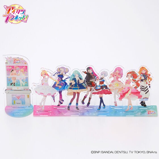 PRE-ORDER : Aikatsu! Series Acrylic Stand (DCDver.) Aikatsu Planet! Set