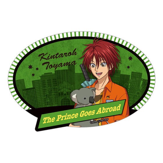 PRE-ORDER : The Prince of Tennis Abroad Ver.K.TOYAMA Luggage Sticker Set