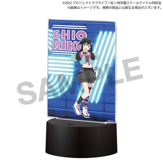 PRE-ORDER : Love Live! Nijigasaki High School Idol Club Purchasing Department LED Big Acrylic Stand Go Our Way! ~1st Grade~ (4 types in total)