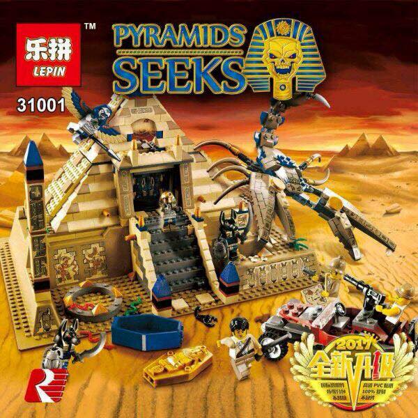 Lepin 31001 Pharaoh’s Quest - Scorpion Pyramid 822pcs