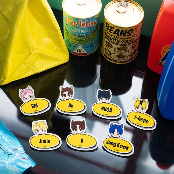 PRE-ORDER : TinyTAN FUN PARK Butter Name Badge (Random)