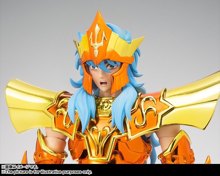 Saint Seiya Saint Cloth Myth EX Sea Emperor Poseidon Imperial Throne Set by Bandai
