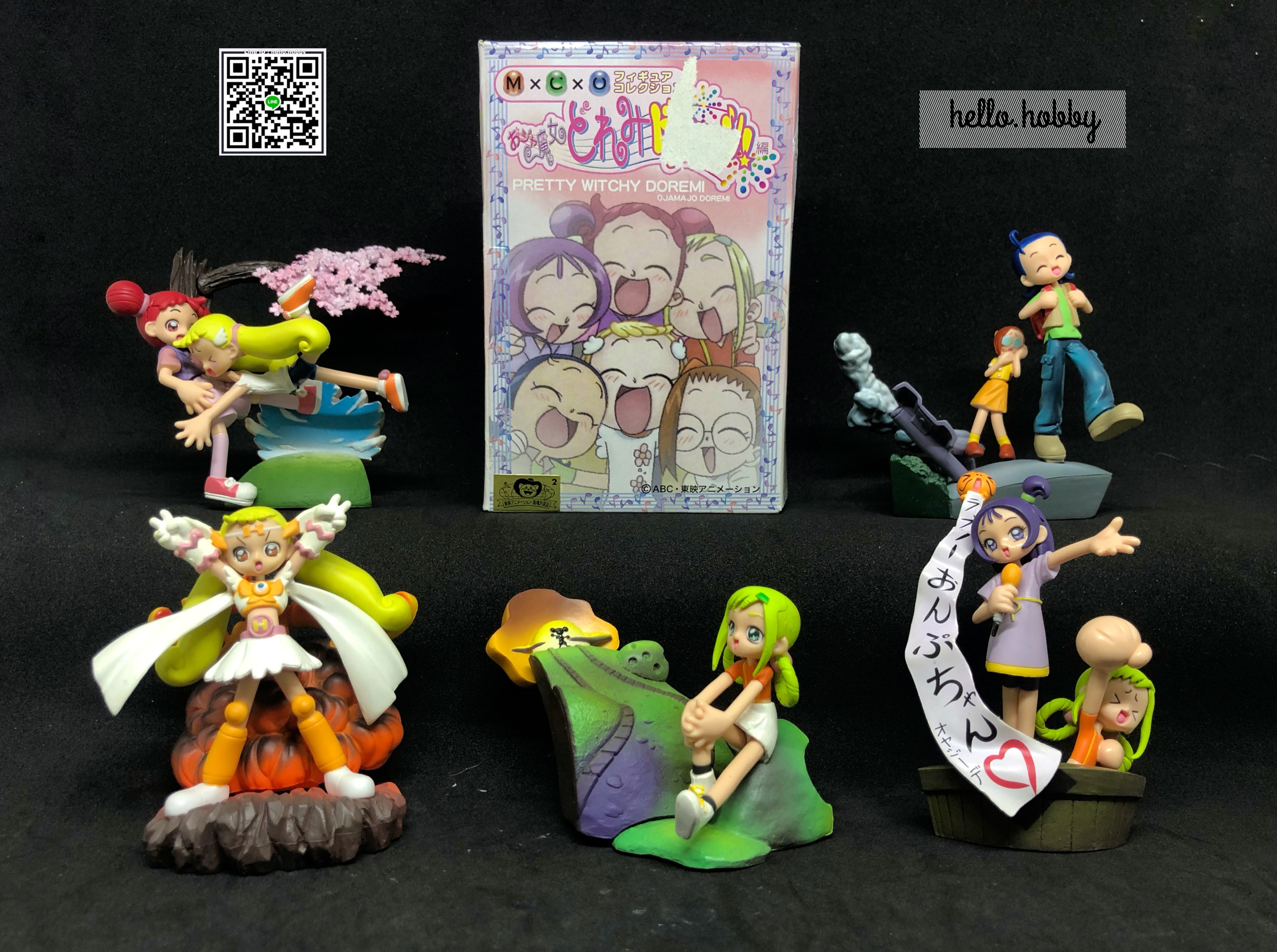 Motto! Ojamajo Doremi- Pretty Witchy Doremi - MxCxO Figure Collection by Medicos Entertainment (Set of 5)
