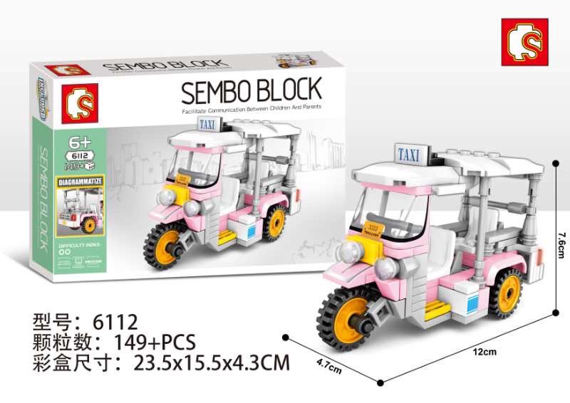 Sembo block 6108-6115 Amazing Thailand Vol.2