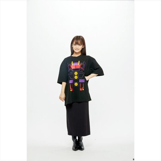 PRE-ORDER : Mobile Suit Z Gundam MA Motif Big Silhouette T-shirt Psycho Gundam Model