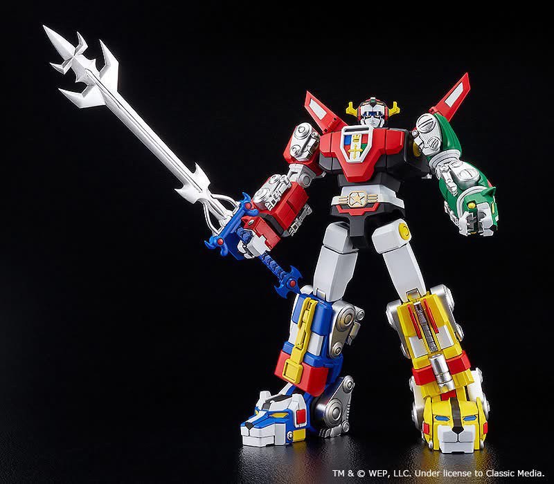 Pre-order : MODEROID Voltron (Beast King GoLion) Plastic Model Kit by Good Smile Company (Reissue)