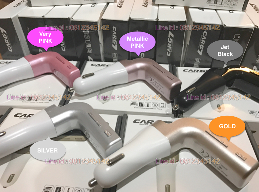 Car G7 USB Bluetooth สีทอง