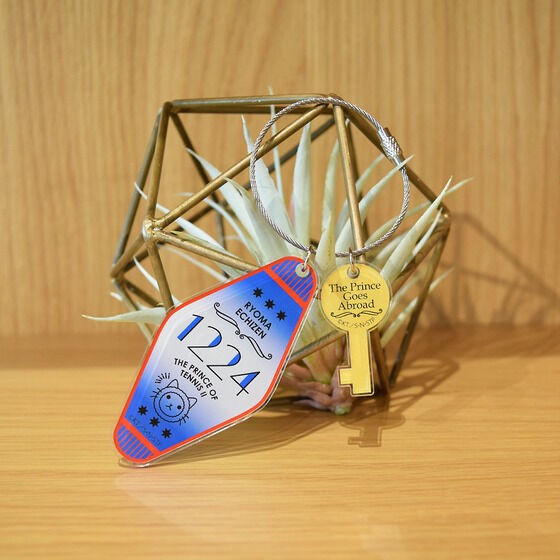 PRE-ORDER : New Prince of Tennis The Prince Goes Abroad Room Key Holder with Key Charm