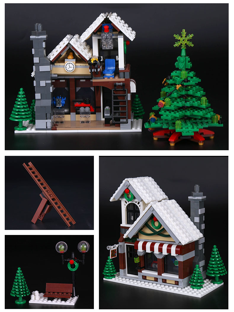 Lepin 36002 Winter Toy Shop 1005pcs