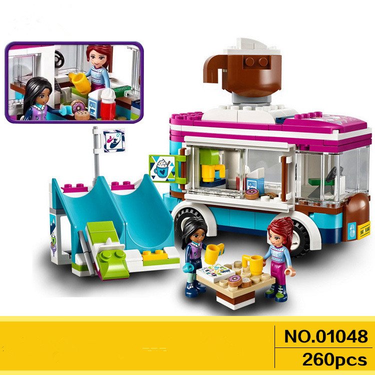 Lepin 01048 Friends Snow Resort Hot Chocolate Van 260pcs