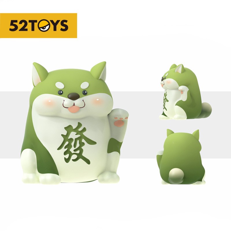 Blind Box - Shiba Inu Gong Xi Fa Chai ได้1ตัวแบบสุ่ม - by Mango Industry x 52Toys (Set of 6+2secret)