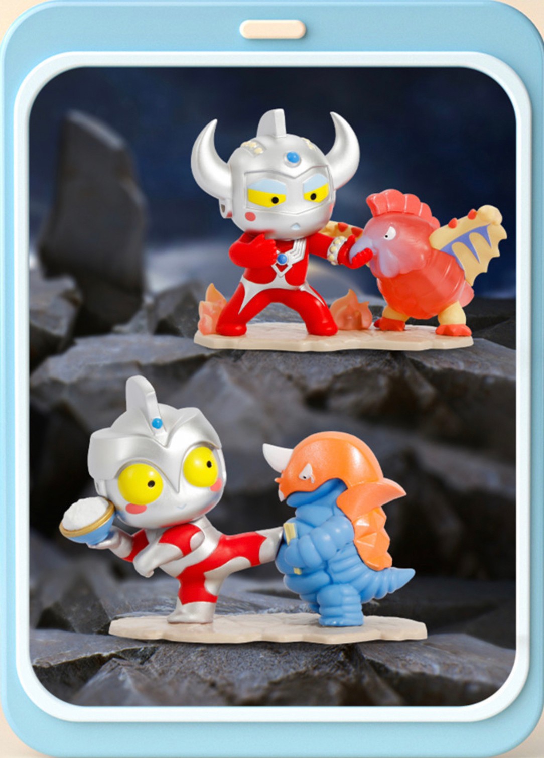 Ultraman - Ultra Battle Armor Q Version Terman Scene by Jin Jiang Toys (Set of 6+2secret)