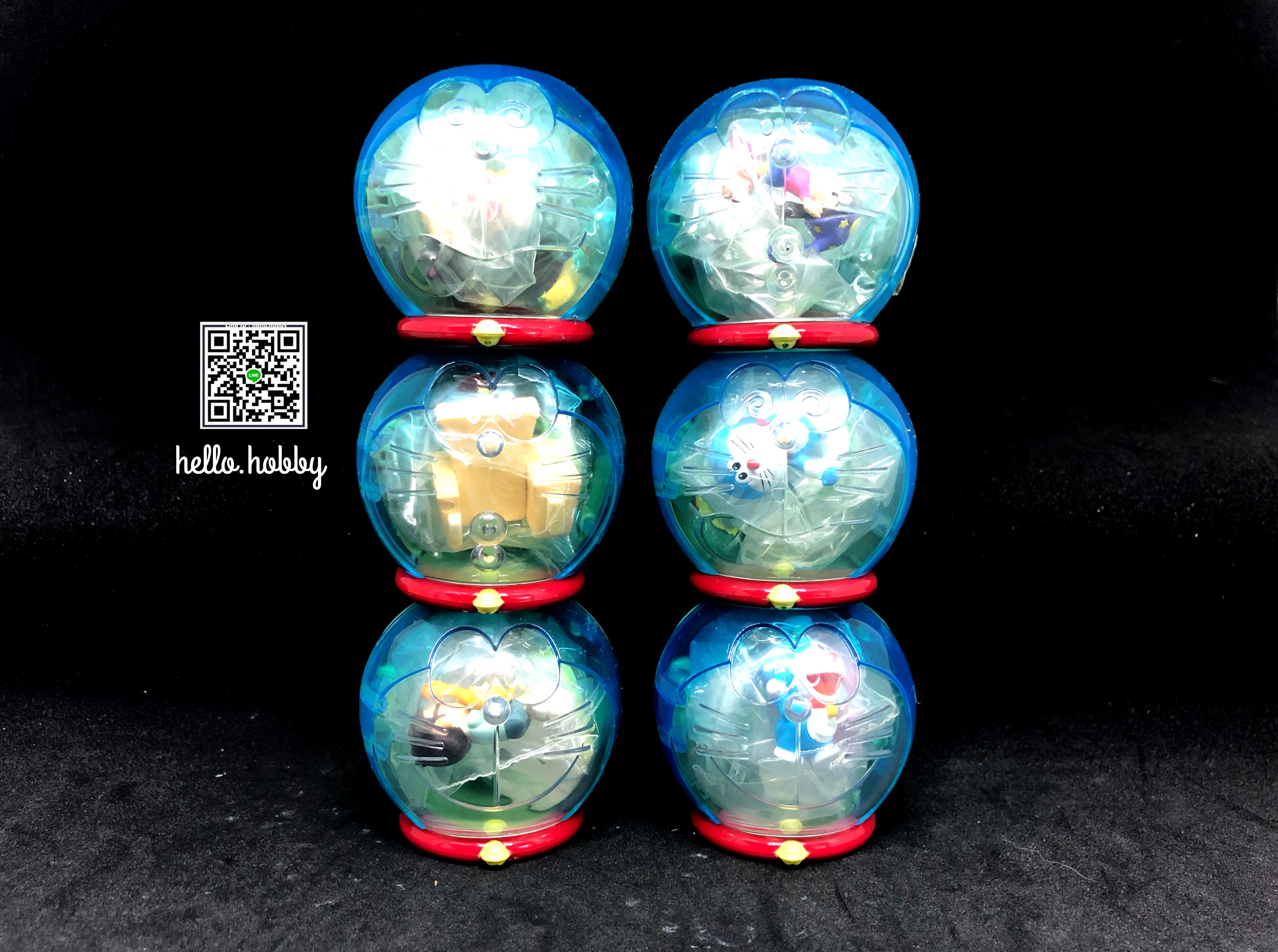 Gashapon - กาชาปอง Doraemon Totem Dome Part 2 Gashapon / Capsule Toy (Set of 6)