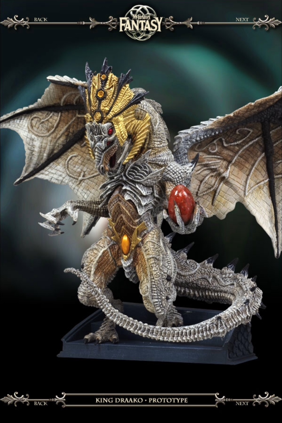 McFarlane’s Fantasy Series 1 - Legend of the Blade Hunters - King Draako