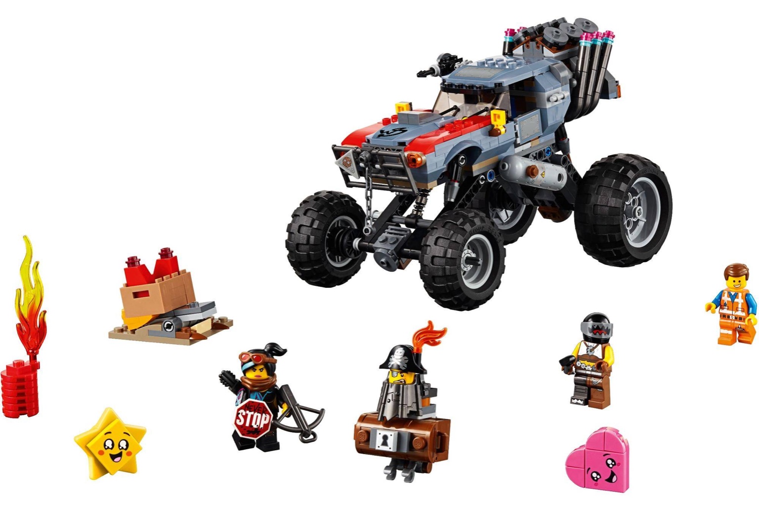 Lepin 45008 Emmet and Lucy's Escape Buggy! 616pcs