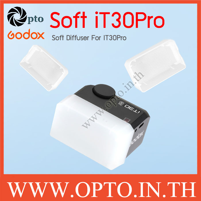 Soft Box Diffuser For iT30Pro Mini Flash Soft Light สำหรับแฟลชโกดอก ขนาดเล็ก