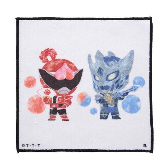 PRE-ORDER : Avataro Sentai Donbrothers Deformed Mini Towel Two Shot Pattern (Don Momotaro & Sonoi)
