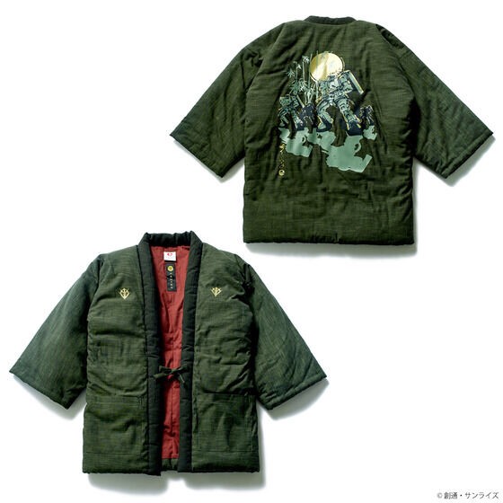 PRE-ORDER : STRICT-G JAPAN Miyata Textile "Mobile Suit Gundam" Hanten (Bamboo) Zaku II