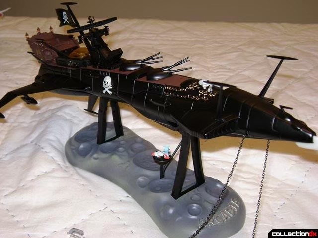 SGM-20 Space Pirate Captain Harlock Arcadia Black ver. by Aoshima (Miracle House) (ของใหม่เปิดเช็ค)