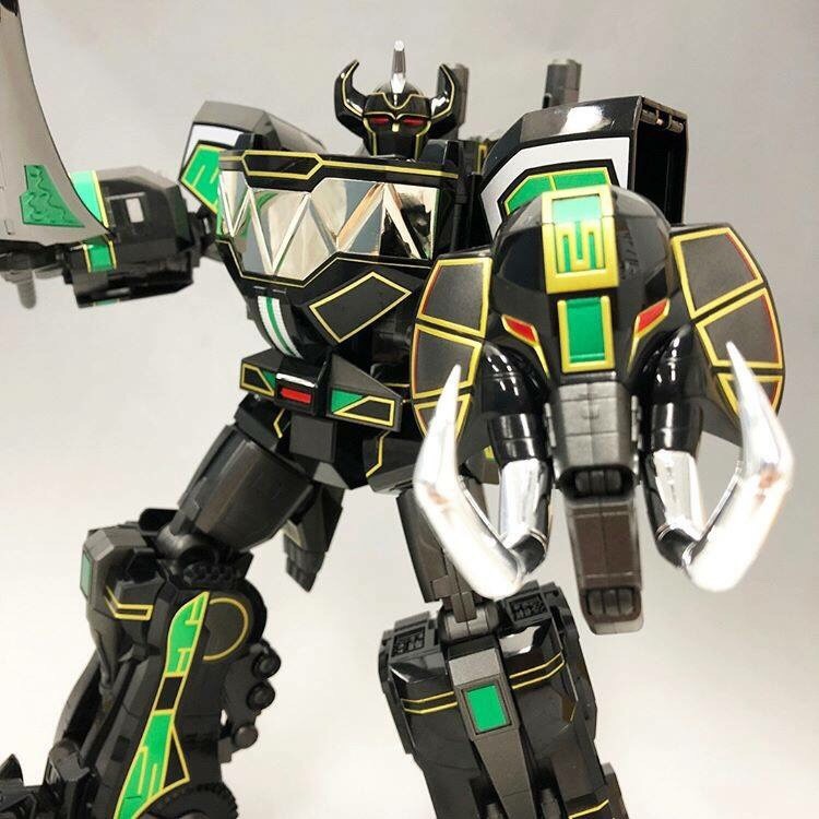 Soul Of Chogokin GX-72B MEGAZORD (BLACK VERSION) by Premium Bandai (มีกล่องน้ำตาล) (Lot.Jp)