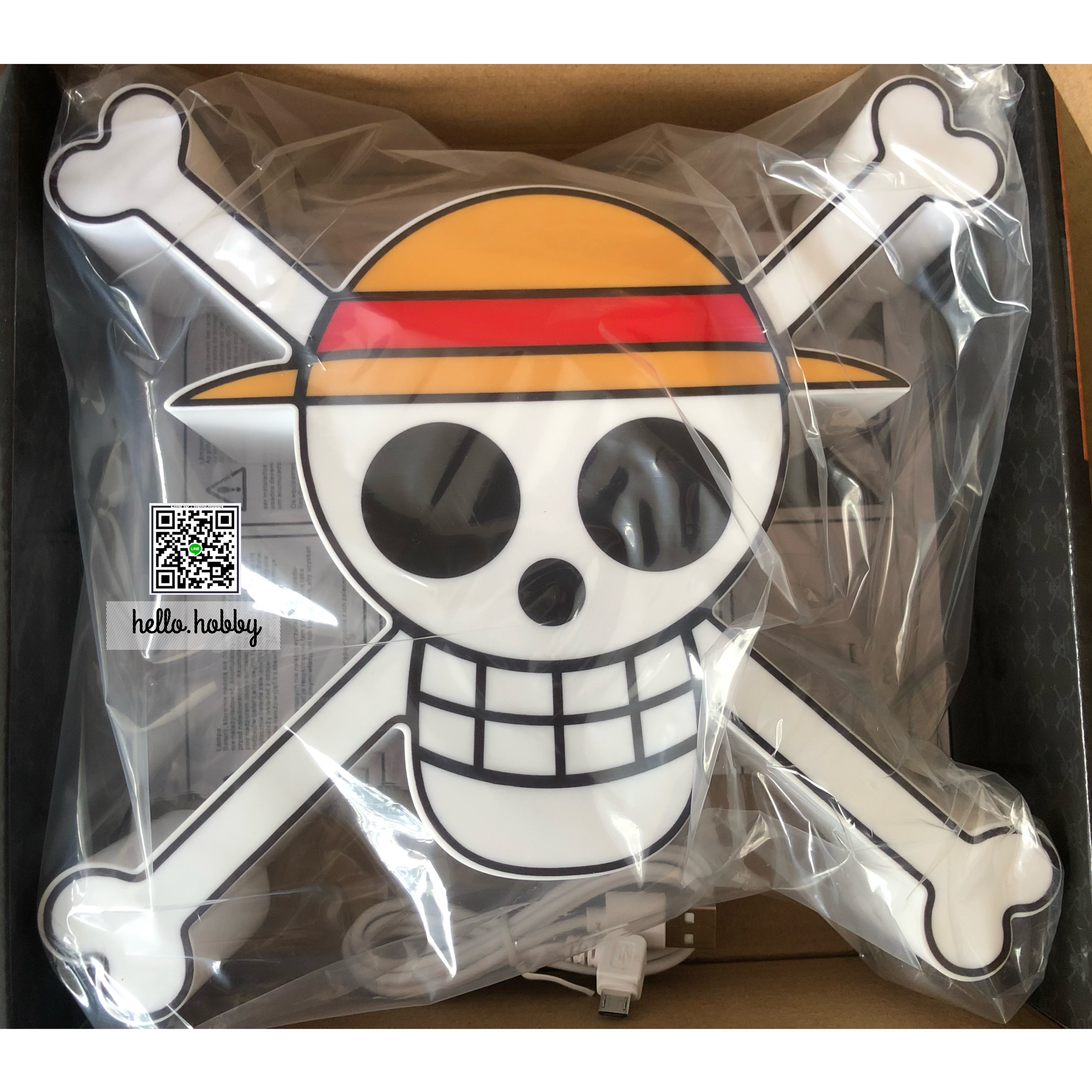 One Piece Straw Hat Pirates Skull Lamp