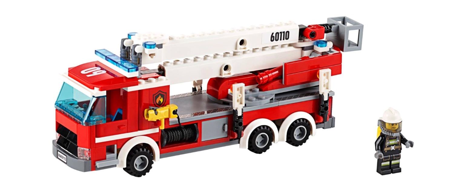 Lepin 02052 Fire Station 1029pcs