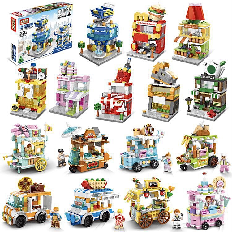 Mini Street View - Lele Brothers 8537, 8613 Fast Food & Food Truck - KFC, McDonald, Starbucks, Walmart’s