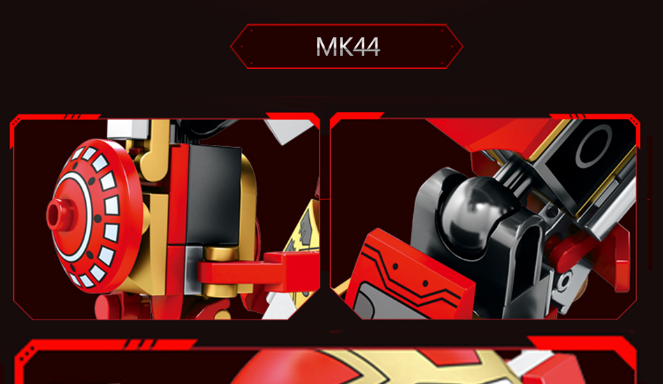 Sembo 60030 MK44 Iron Man Hulkbuster Mech 616pcs