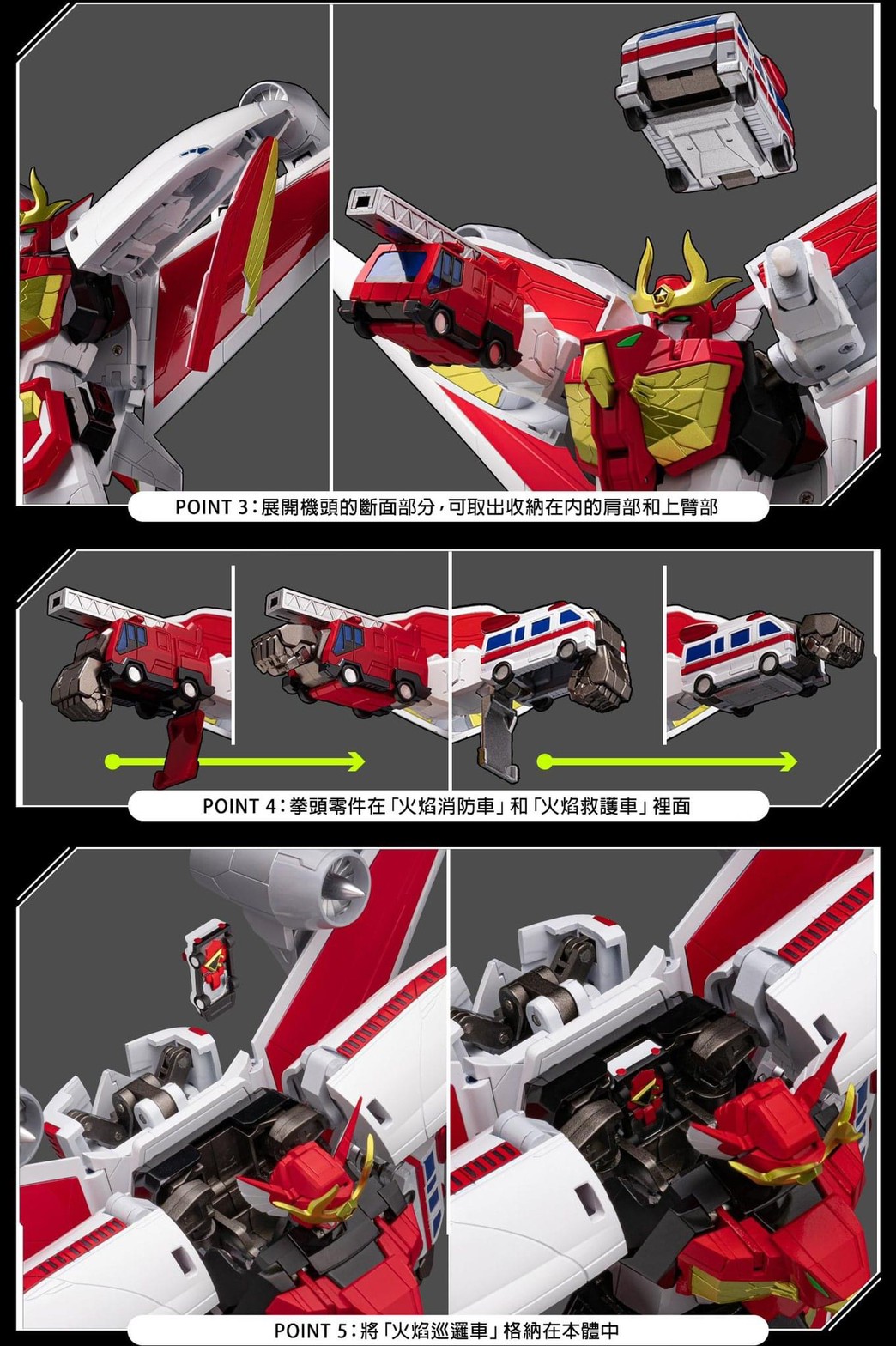 Pre-order : METAMOR-FORCE Brave Command Dagwon FIRE DAGWON (Bonus Parts Ver.) By Sentinel