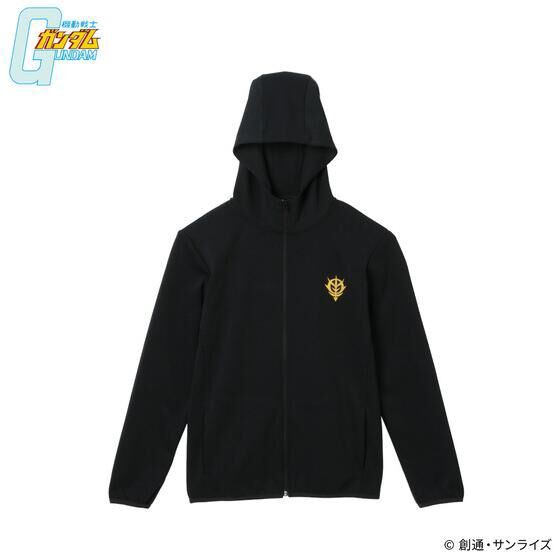 PRE-ORDER : Mobile Suit Gundam Principality of Zeon Army Mark Sports Series Light Zip Hoodie