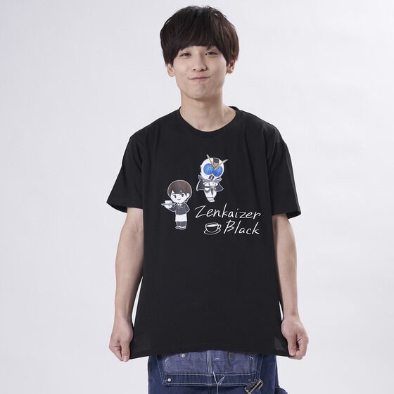 PRE-ORDER : Avataro Sentai Donbrothers Zenkaizer Black Kaito Goshikida T-shirt