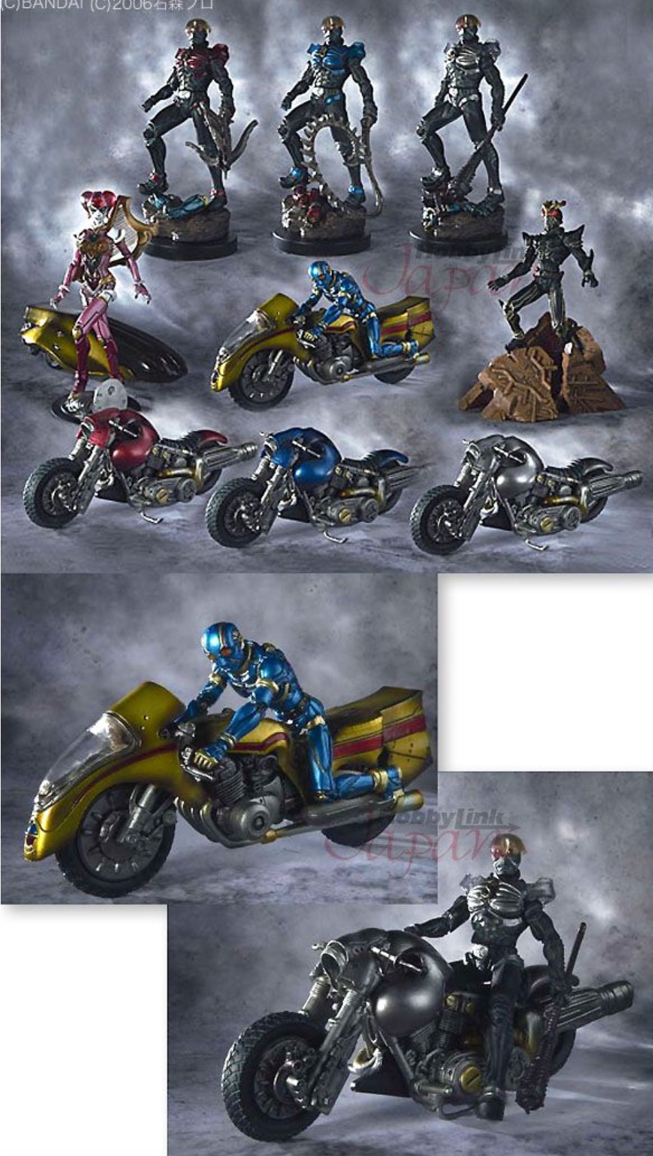S.I.C. Takumi Damashii Special by Bandai (Set of 9)