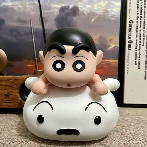 โคมไฟชินจัง - Crayon Shinchan Riding Shiro Night Light Lamp