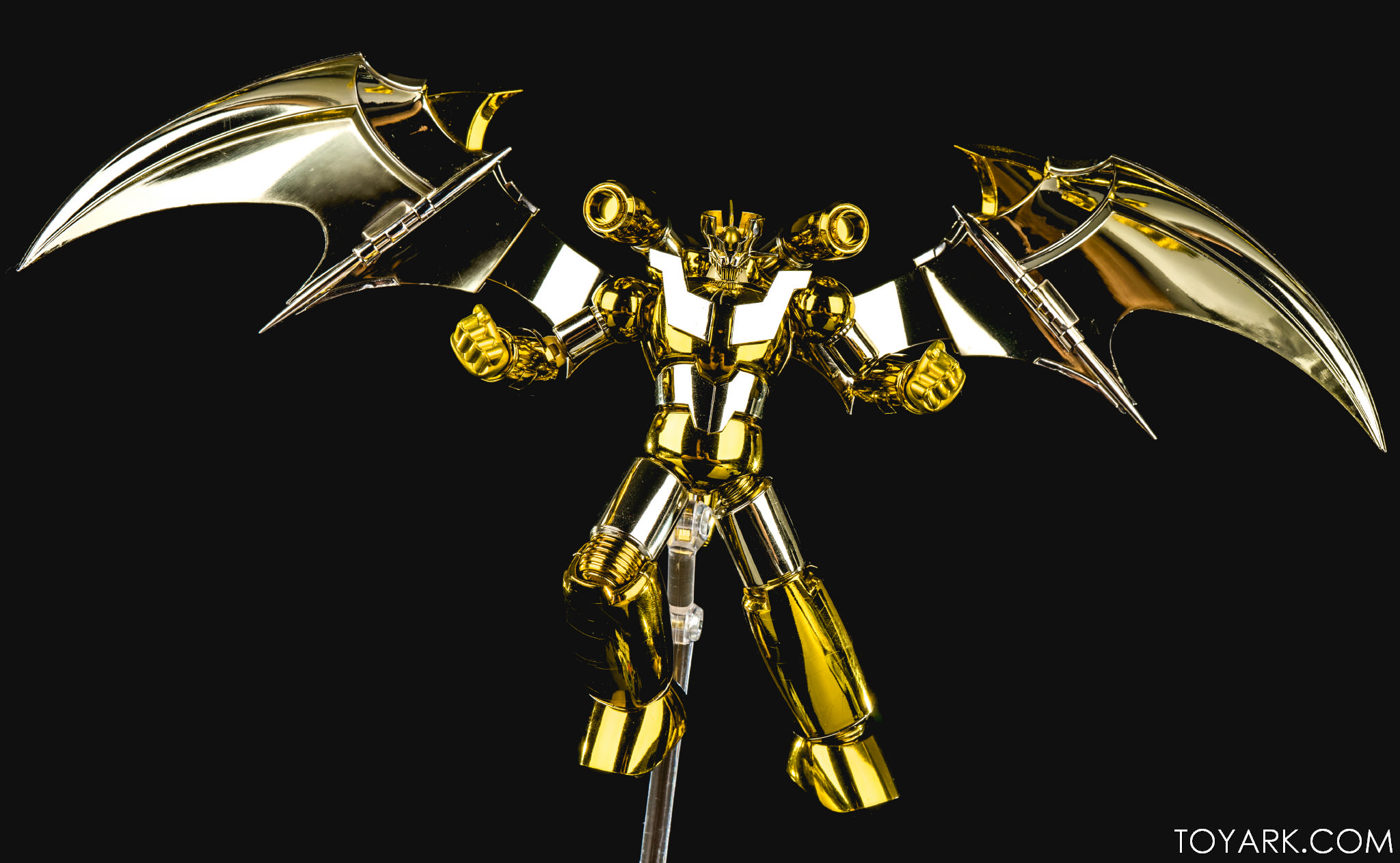 Super Robot Chogokin Shin Mazinger Z Gold Ver. Tamashii Nations 10th Anniversary World Tour Exclusive by Bandai