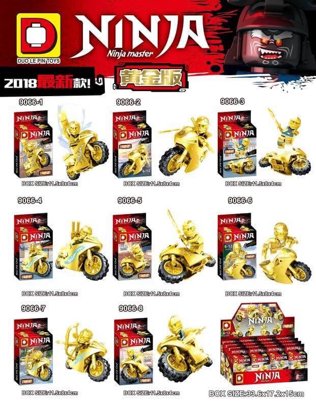 DLP 9066 1-8 Ninjago