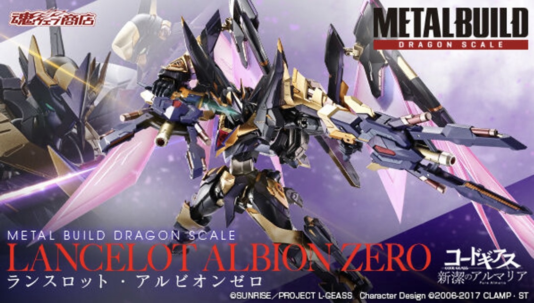 PRE-ORDER : METAL BUILD DRAGON SCALE Lancelot Albion Zero