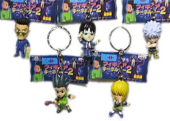Hunter x Hunter Mascot Mini Figure Keychain 2 (Set of 5) by Banpresto