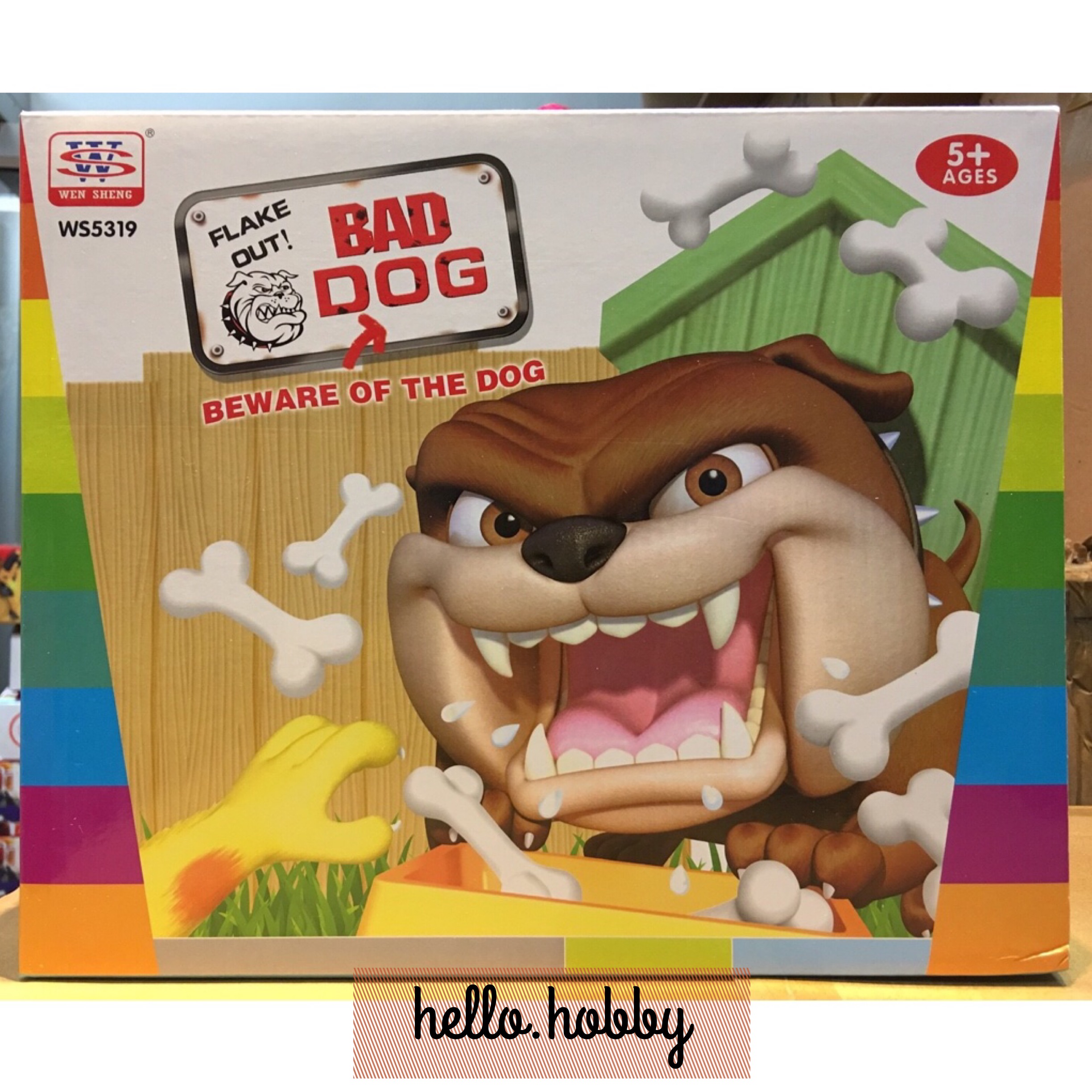 Flake Out Bad Dog เกมแย่งกระดูกจากสุนัข