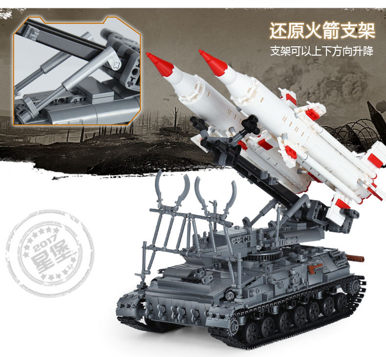 Xing Bao XB-06007 SA-4 GANEF 1469pcs