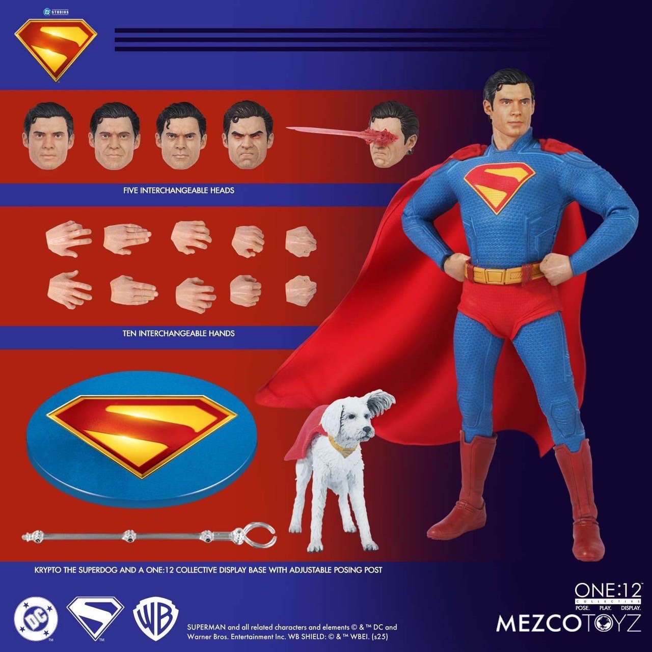 Pre-order : ONE:12 COLLECTIVE Superman by Mezco Toyz