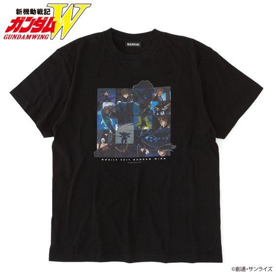 PRE-ORDER : New Mobile Report Gundam Wing Episode T-shirt EP2 "G called the Shinigami" Duo Maxwell