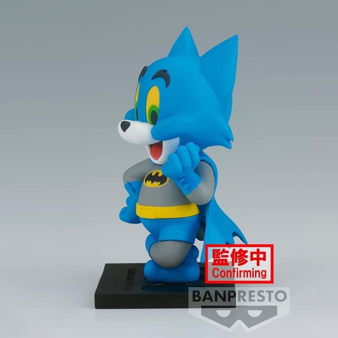 Tom And Jerry Figure Collection ～Tom And Jerry As Batman～ WB100Th Anniversary Ver. By Banpresto (A:Tom) (B:Jerry)