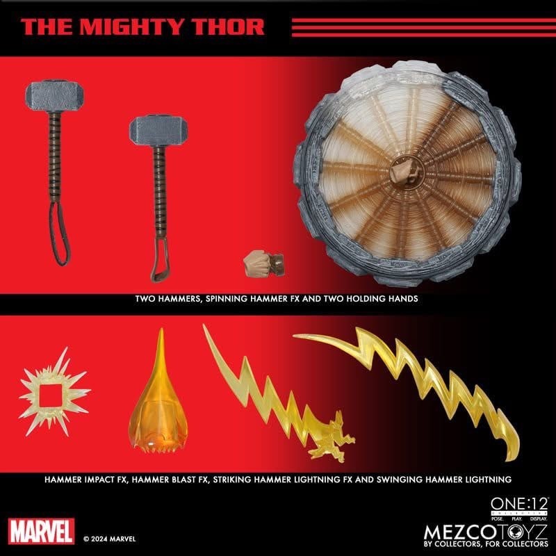 Pre-order : ONE:12 COLLECTIVETHE MIGHTY THOR by Mezco Toyz