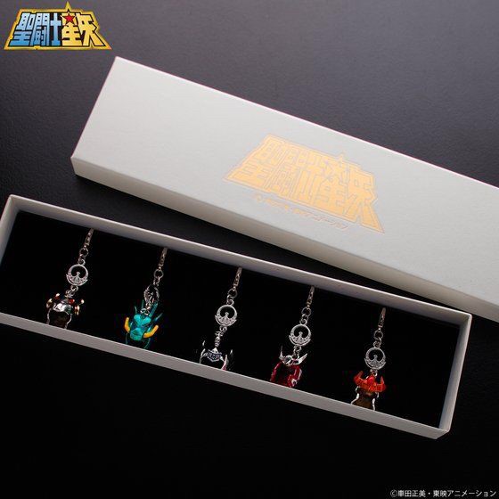 PRE-ORDER : Saint Seiya Bronze Cloth Accessory Charm Set