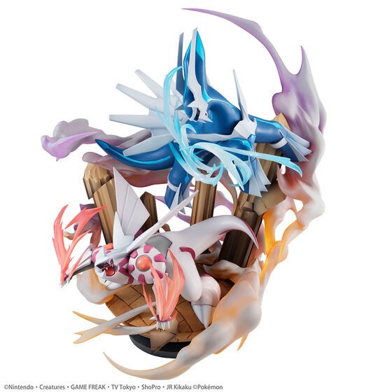 PRE-ORDER : G.E.M.EX Series Pokemon Dialga & Palkia PVC Figure