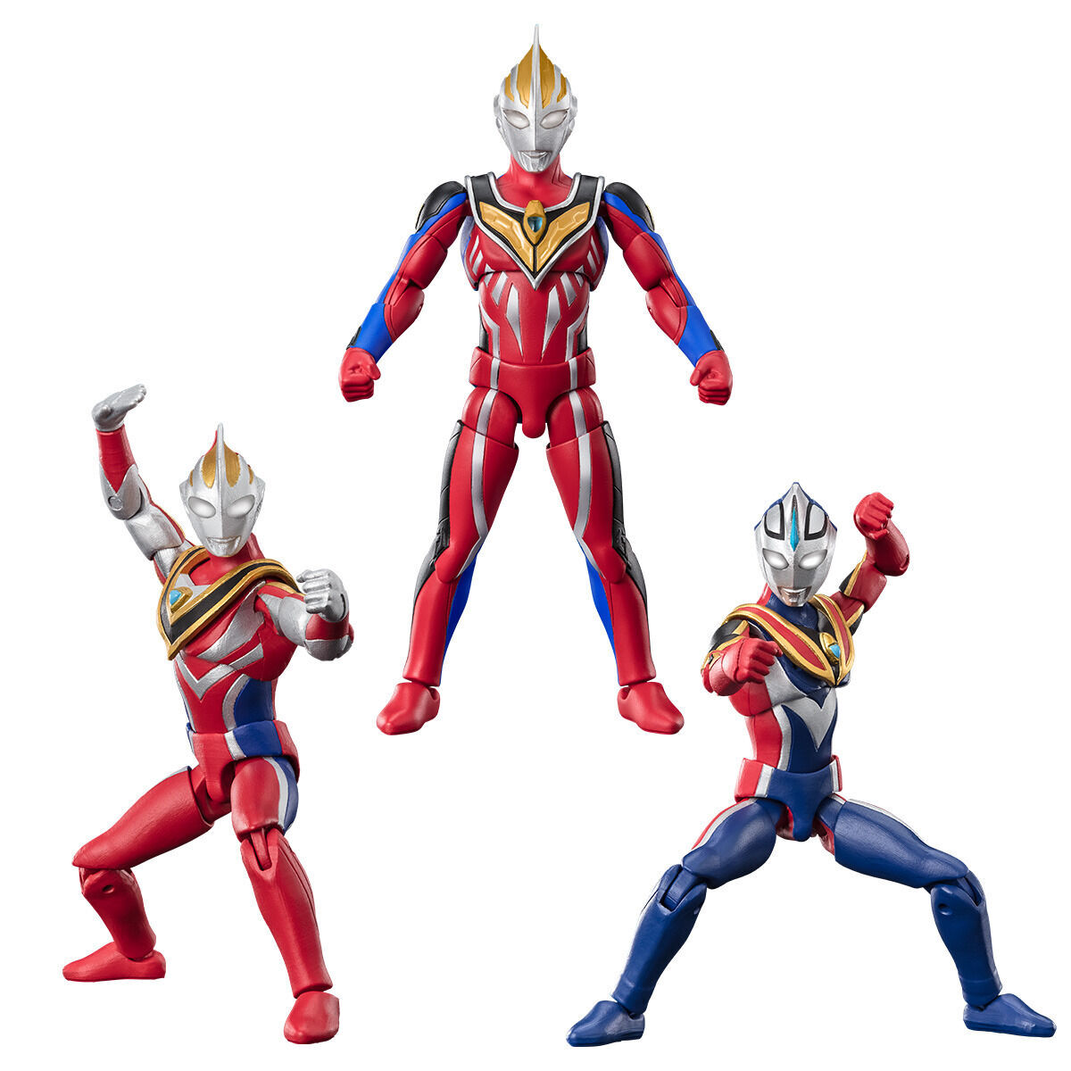 $ CHODO ALPHA Ultraman PB02 Ultraman Gaia Supreme Version Set (PB)