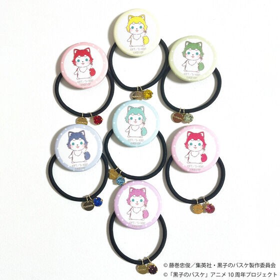 PRE-ORDER : Kuroko's Basketball x Lolii Collaboration Osanpo Nigo Hair pony (7 types in total)