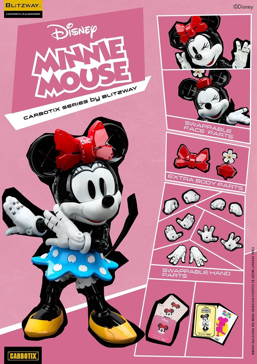 CARBOTIX - Disney Characters Series - Minnie Mouse by Blitzway x 5Pro Studio